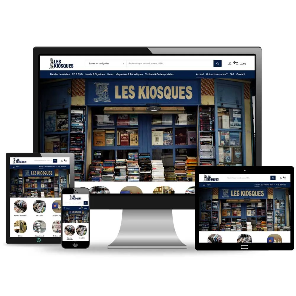 Site internet Kiosques de Toulon – Toulon