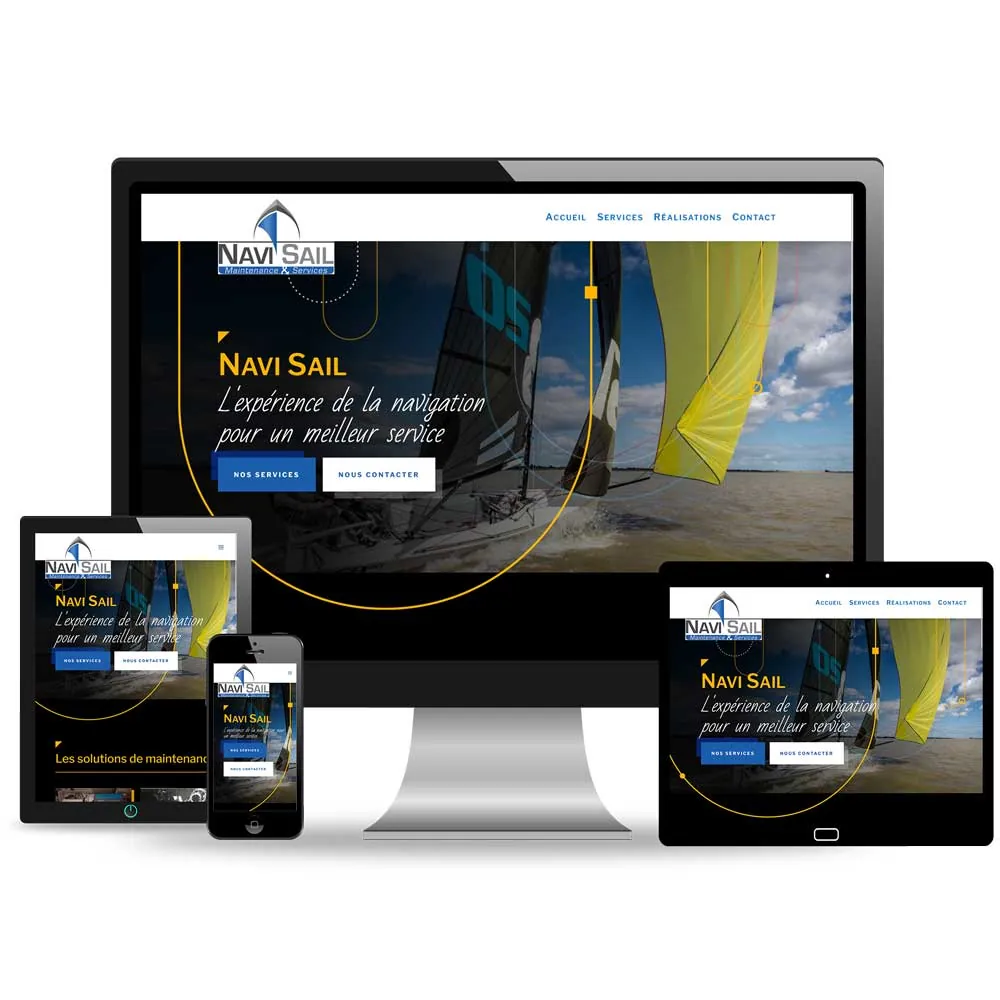 Site internet Navisail – Annecy